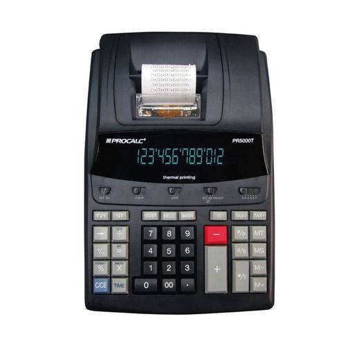 Calculadora de Mesa com Bobina Térmica 12 Dígitos Procalc Pr5000t é bom? Vale a pena?
