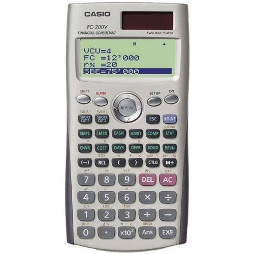 Calculadora Financeira Casio Fc-200v é bom? Vale a pena?