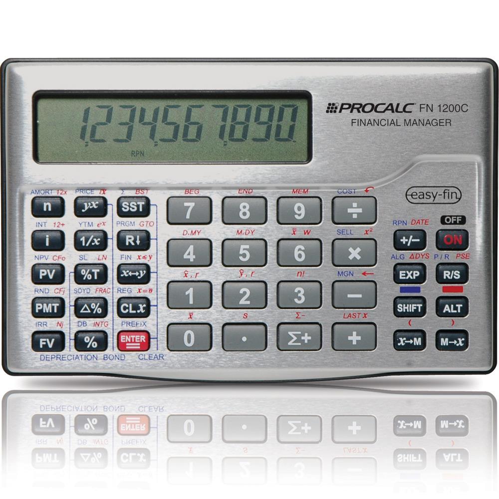 Calculadora Financeira Procalc Fn1200C Com Teclas Rpn & Alg Funciona 100% Compat. C/ Padrao Mercado é bom? Vale a pena?