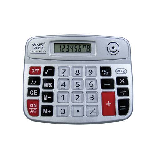 Calculadora YS9835 com 8 Dígitos - Yin