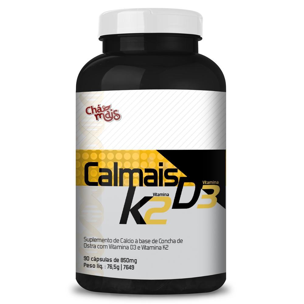 Calmais Vitaminas K2 D3 E Cálcio 90 Cápsulas De 850mg é bom? Vale a pena?