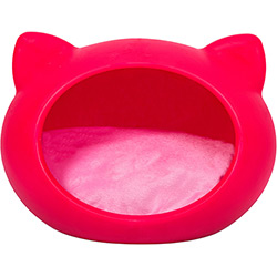 Cama para Pet Cat Cave Rosa Fluo Pequeno com Almofada Rosa - Meemo é bom? Vale a pena?