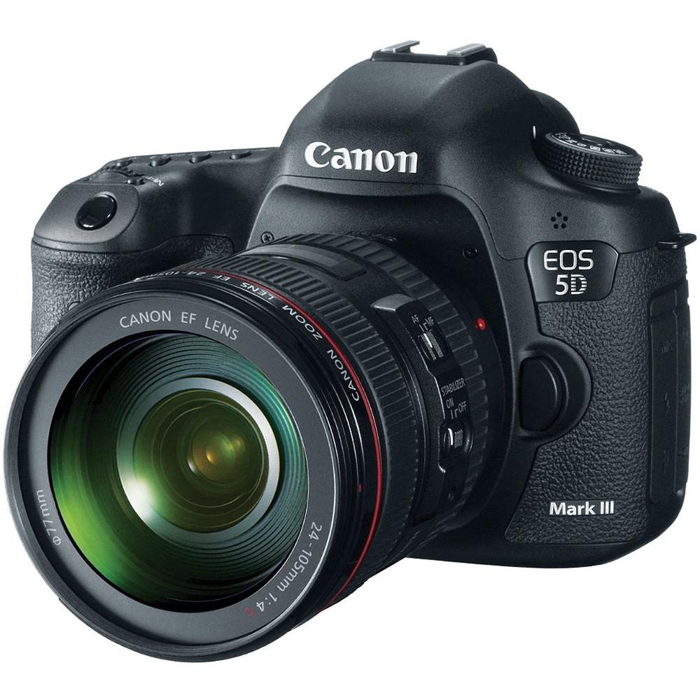 Câmera Canon Dslr Eos 5d Mark Iii Com Lente 24-105mm é bom? Vale a pena?