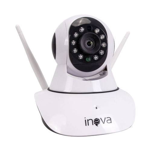 Câmera de Segurança Ip Inova Sem Fio com Visão Noturna Hd Audio Onvif com 2 Antenas - Branca é bom? Vale a pena?