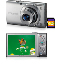 Câmera Digital Canon PowerShot A4000 IS 16MP C/ 8x Zoom Óptico Cartão SD 4GB Prata é bom? Vale a pena?