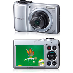 Câmera Digital Canon PowerShot A810 16 MP C/ 5x Zoom Óptico Prata é bom? Vale a pena?