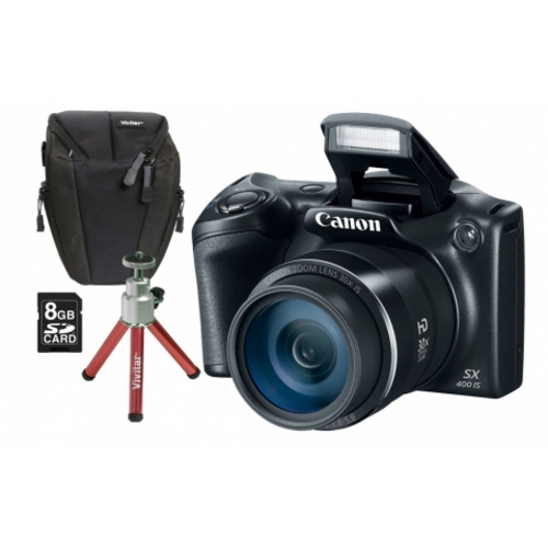 Câmera digital Canon Powershot SX400IS c/ Bolsa, Tripé e SD 8 GB é bom? Vale a pena?