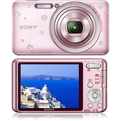 Câmera Digital DSC W570 D/P Desire (16.1MP) Rosa C/ 5x de Zoom Óptico, Filma em HD, Foto Panorâmica, LCD de 2,7" e Bateria Recarregável - Sony é bom? Vale a pena?