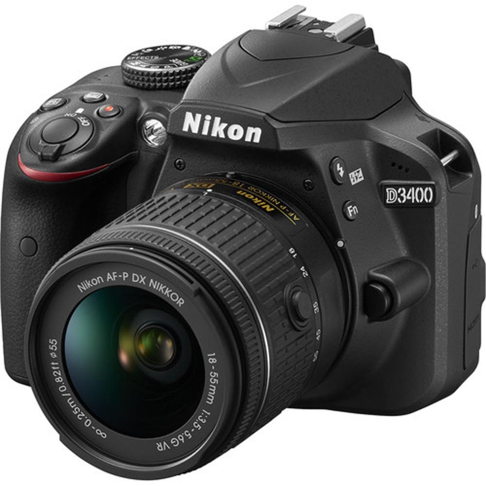 Câmera Digital Dslr D3400 Kit Com Lente De 18-55mm Vr é bom? Vale a pena?