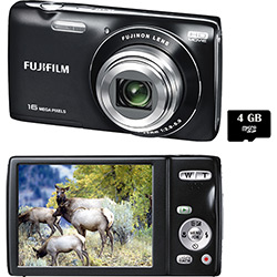 Câmera Digital Fuji Finepix JZ250 16 MP C/ 8x Zoom Óptico Cartão SD 4GB Preta é bom? Vale a pena?