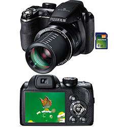Câmera Digital Fuji Finepix S4500 14MP C/ 30x Zoom Óptico Lentes Fujinon Cartão SD 4GB Preta é bom? Vale a pena?