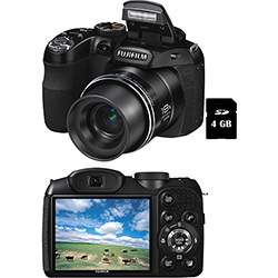 Câmera Digital Fuji Finepix S2980 14 MP C/ 18x Zoom Óptico Cartão SD 4GB Preta é bom? Vale a pena?