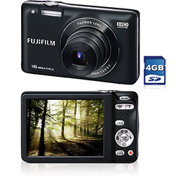 Câmera Digital Fuji JX580 16MP C/ 5x de Zoom Óptico Cartão SD 4GB Preta é bom? Vale a pena?