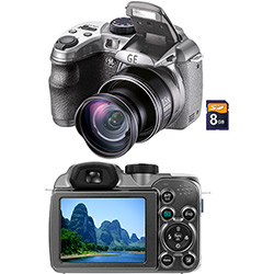 Câmera Digital GE X 550 16MP C/ 15x Zoom Óptico Cartão SD 8GB é bom? Vale a pena?