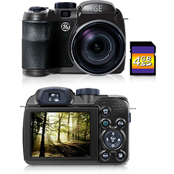 Câmera Digital GE X500 16MP C/ 15x Zoom Óptico Cartão SD 4GB Titanium é bom? Vale a pena?