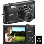 Câmera Digital Nikon Coolpix S5300 16MP Zoom Óptico 8x Cartão 4GB - Preta é bom? Vale a pena?