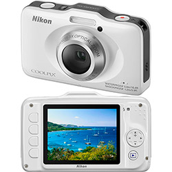 Câmera Digital Nikon S31 à Prova D
