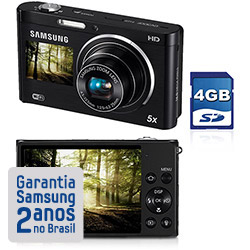 Câmera Digital Samsung DV300F 16.1 MP C/ 5x de Zoom Óptico Cartão 4GB Preta é bom? Vale a pena?