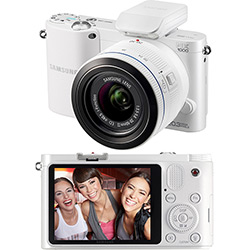 Câmera Digital Samsung NX1000 20.3MP C/ Lente Intercambiável 20-55mm Branca é bom? Vale a pena?