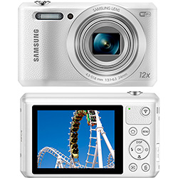 Câmera Digital Samsung WB35F 16,2MP Zoom 12x Wi-Fi - Branca é bom? Vale a pena?