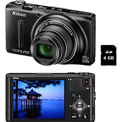 Câmera Digital Semi-Profissional Nikon S9500 18.1MP Zoom Óptico 22x - Preta é bom? Vale a pena?