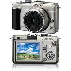 Câmera Digital Semi-profissional Olympus DSLR PEN EPL 1 12.2MP C/ Lente Intercambiável 14-42mm é bom? Vale a pena?