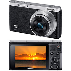 Câmera Digital Semi-Profissional Samsung Smart NX Mini 20.5 MP com Lente 9mm + Wi-Fi + Full HD Preta é bom? Vale a pena?