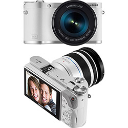 Câmera Digital Semi-Profissional Samsung Smart NX300M 20.3MP Branca é bom? Vale a pena?
