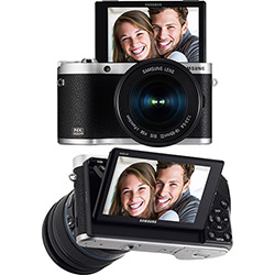 Câmera Digital Semi-Profissional Samsung Smart NX300M 20.3MP Preta é bom? Vale a pena?