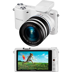 Câmera Digital Smart Samsung 20.3MP - Lentes Intercambiáveis - Gravação de Filmes em Full HD - NX2000 Branca NAC é bom? Vale a pena?
