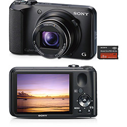Câmera Digital Sony Cyber-shot DSC-H90/B C/ 16.1 MP Zoom Óptico de 16x Cartão de Memória de 8GB Preta é bom? Vale a pena?