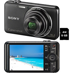 Câmera Digital Sony Cyber-Shot DSC WX50 16.2MP C/ 5x de Zoom Óptico Cartão 8GB é bom? Vale a pena?