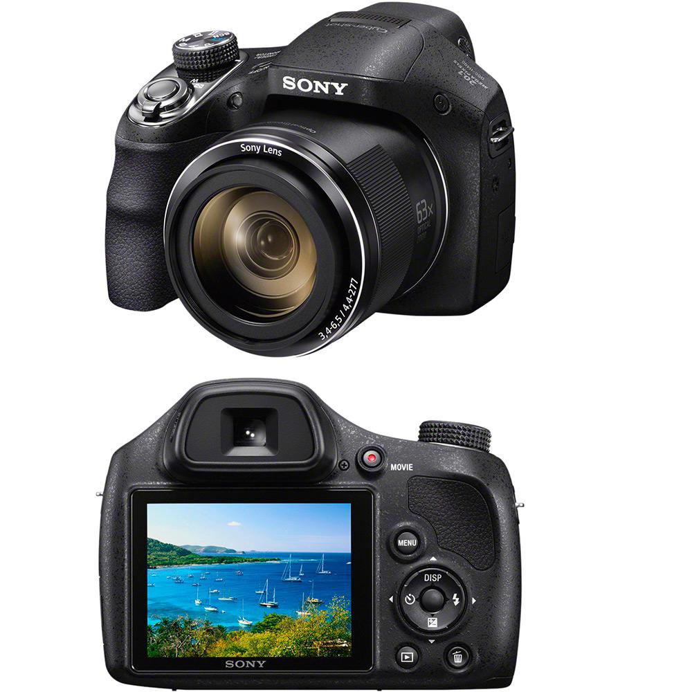 Câmera Digital Sony DSC-H400 20.1 MP Zoom Óptico de 63x Estabilizador Óptico e Visor LCD de 3" é bom? Vale a pena?
