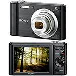 Câmera Digital Sony W800 20.1MP 5x Zoom Óptico 29MB Foto Panorâmica Vídeos HD é bom? Vale a pena?