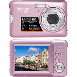 Câmera Digital Vivitar VS029 16MP Zoom Digital 4x 16MB é bom? Vale a pena?