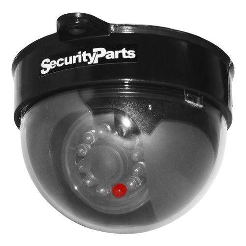 Câmera Dome Infravermelho Falsa com Led Preta Security Parts é bom? Vale a pena?