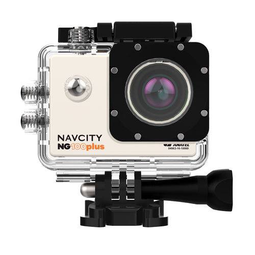 Câmera Esportiva Navcity NG-100 Plus 4K +Case à Prova D