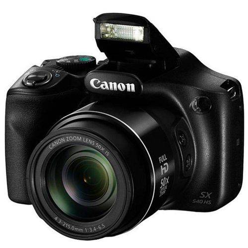 Câmera Fotográfica Canon Powershot Sx540 Hs Wi Fi de 20.3mp-vídeo Full HD - Pret é bom? Vale a pena?