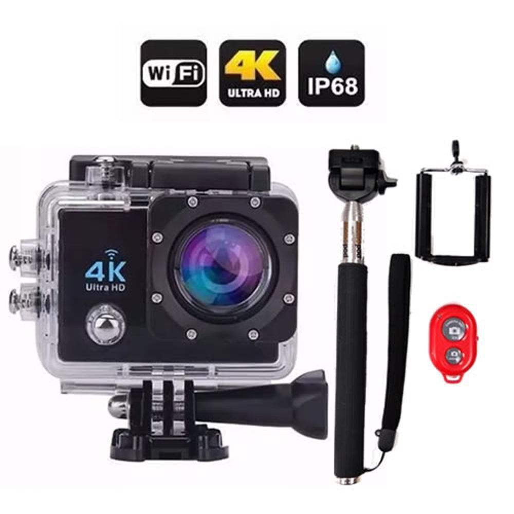 Camera Go Action Cam Pro Sport Ultra 4k Com Bastão De Selfie é bom? Vale a pena?
