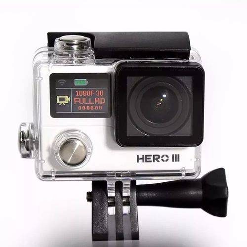 Câmera Goal Pro Hero 3 - Microfone Externo - Branca Original é bom? Vale a pena?