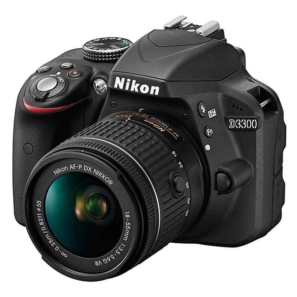 Câmera Nikon D3300 Com Lente Af-P Dx 18-55mm Vr é bom? Vale a pena?