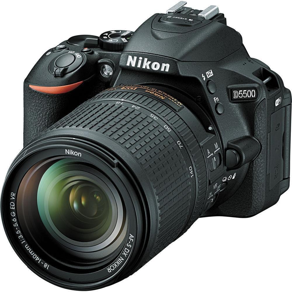 Câmera Nikon Dslr D5500 Com Lente 18-140mm Vr é bom? Vale a pena?