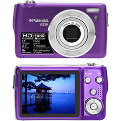 Câmera Polaroid IS829 16MP Zoom Óptico 8x Cartão 4GB é bom? Vale a pena?