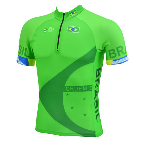 Camisa de Ciclismo Elite Cycle Nations BRASIL Tamanho GGG é bom? Vale a pena?