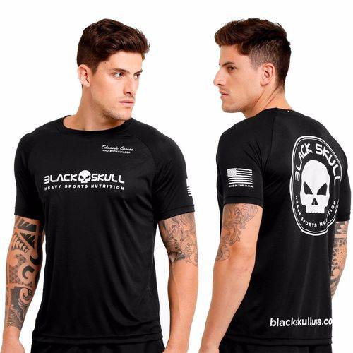 Camiseta Black Skull Caveira Eduardo Correa - Dry Fit 100% Poliamida é bom? Vale a pena?
