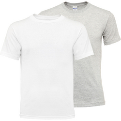 Camiseta Masculina Manga Curta Branco/ Mescla C/ 2 Peças - Basic + é bom? Vale a pena?