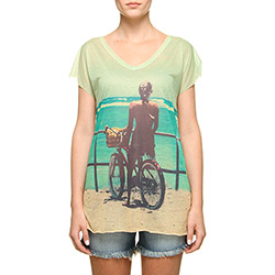 Camiseta Oh, Boy! Menina Bike Praia é bom? Vale a pena?