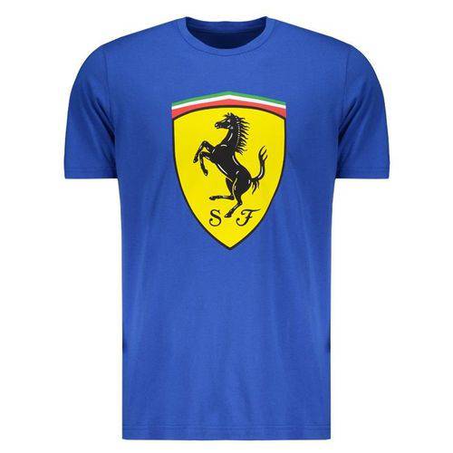 Camiseta Puma Scuderia Ferrari Big Shield Royal é bom? Vale a pena?