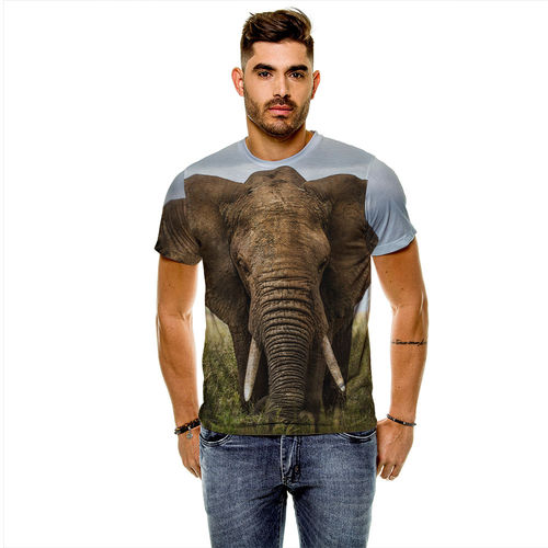 Camiseta Selvagem Elefante Masculina Slim é bom? Vale a pena?