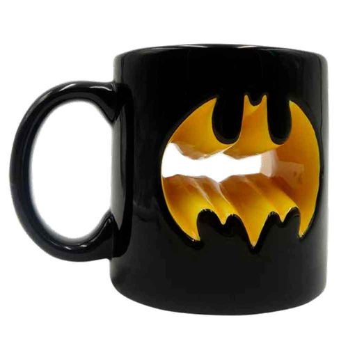 Caneca de Porcelana 3d Dc Comics Batman Logotipo 320ml é bom? Vale a pena?